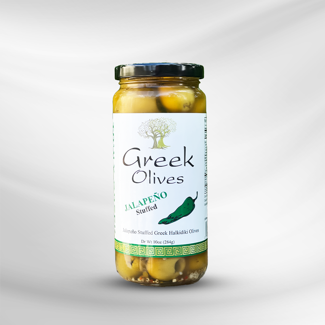 Jalapeno Stuffed Olives – Greek Olives Stuffed with Jalapenos