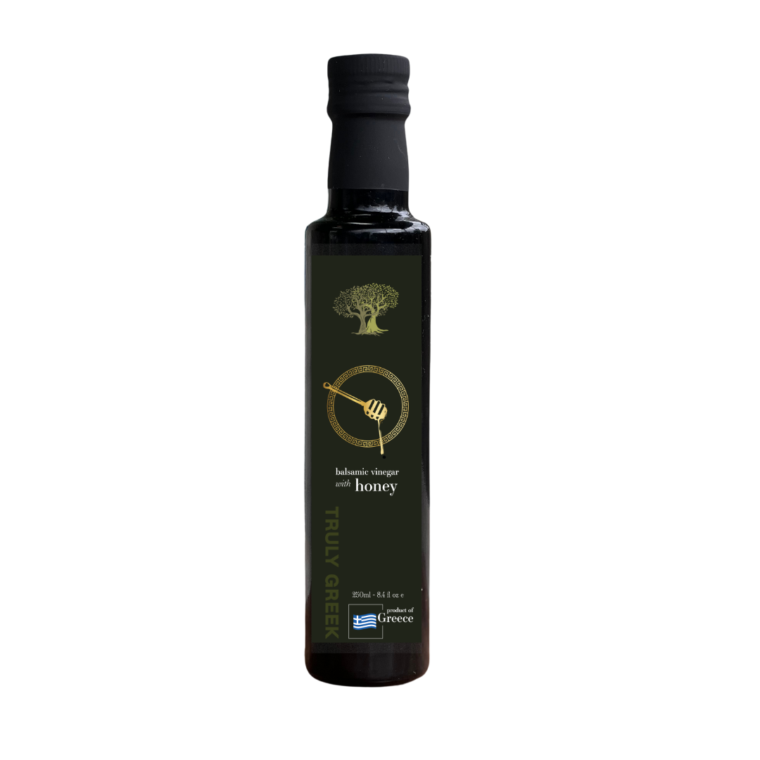 Honey Balsamic Vinegar with Small Label
