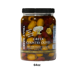 TRULY GREEK Country Olive Mix (64oz)