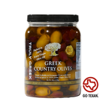 TRULY GREEK Country Olive Double Bundle - Two 64oz
