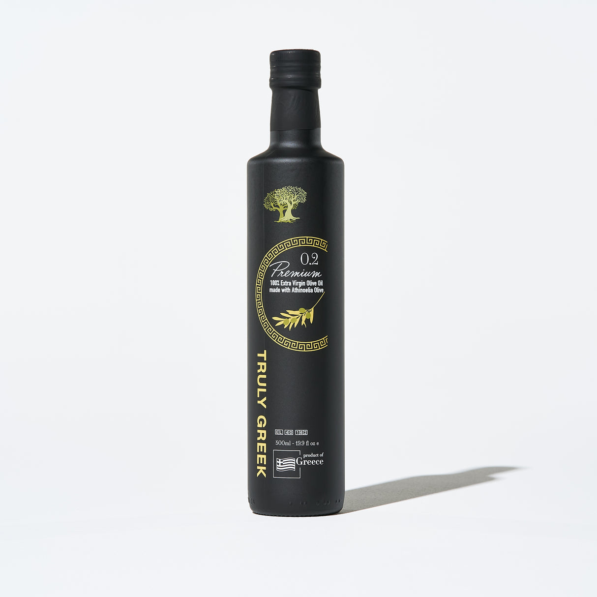 TRULY GREEK Premium 0.2 Extra Virgin Olive Oil - 100% Athinolia Olive